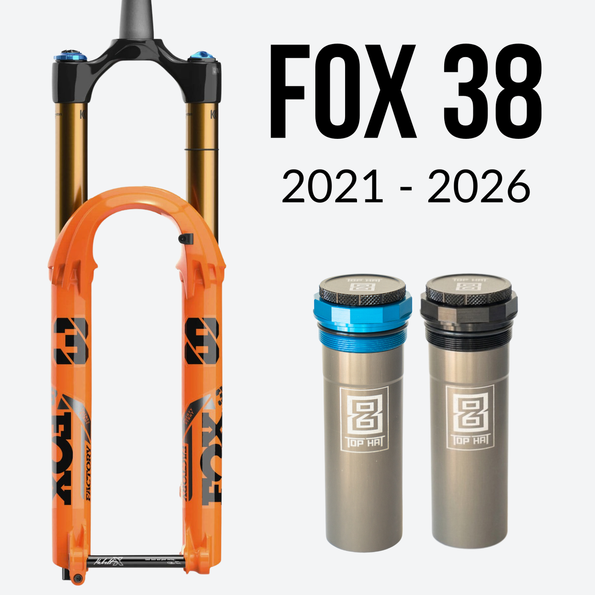 TopHat - Fox 38 MY2021-2026 with sleeved air spring – Ride 886