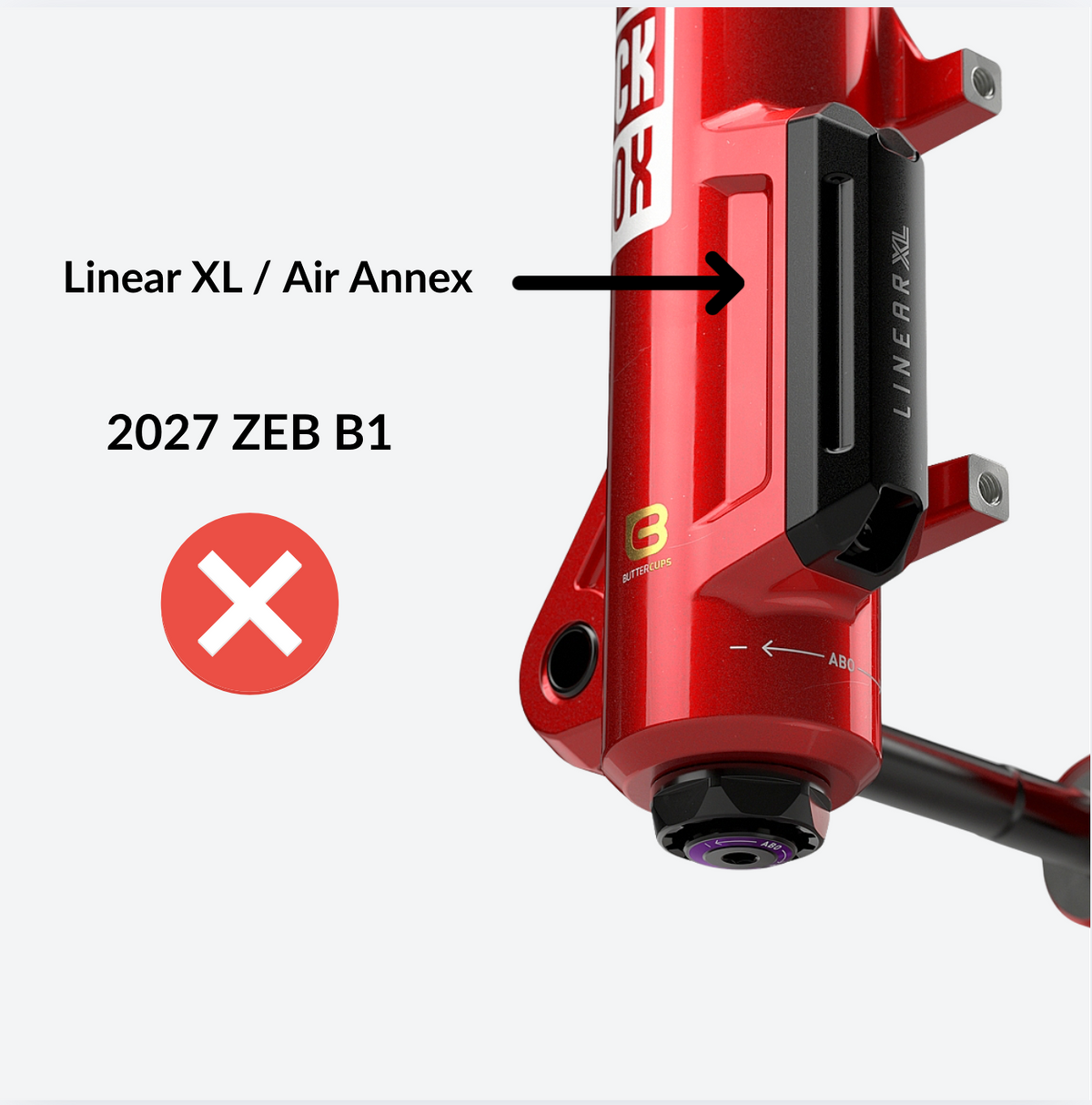 TopHat - RockShox ZEB A1 + A2 +A3, ZEB BASE